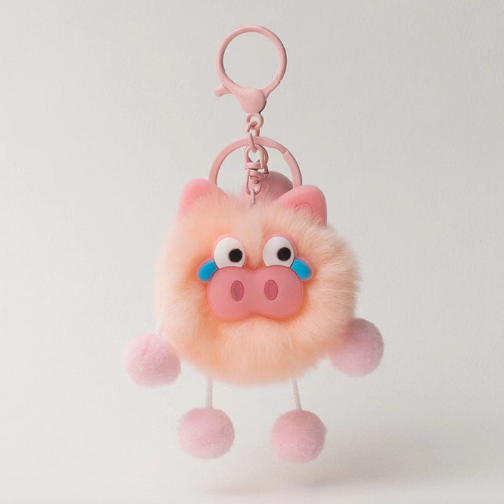 Cute Plush Animal Keychain Accessory Kalsten