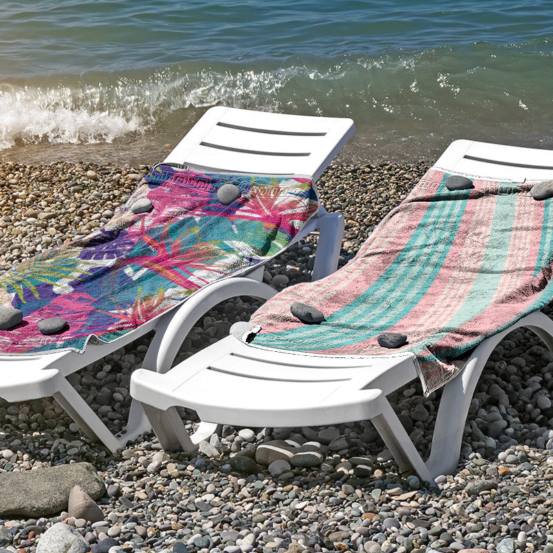 Beach towel made of skin-friendly microfiber with a creative pattern mix Kalsten