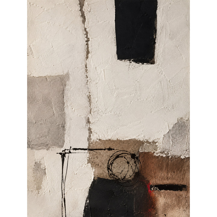 Abstract Geometric Canvas Artwork