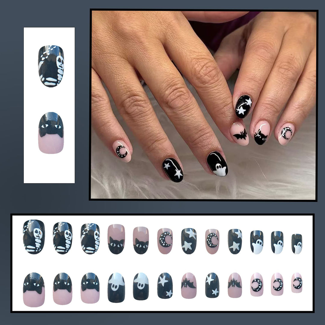 Themed Press-On Nail Art