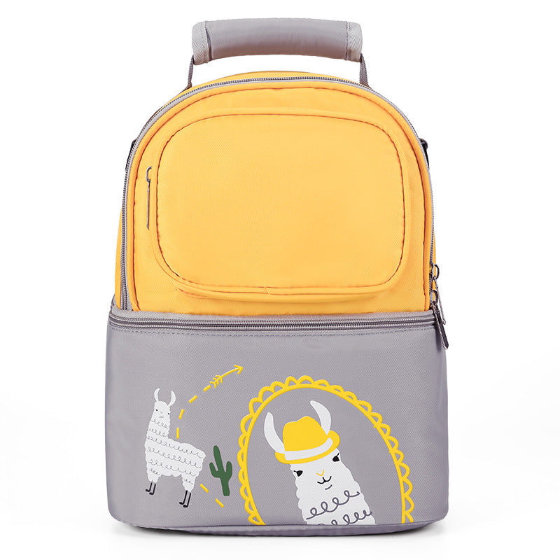 Fun Alpaca-Themed Insulated Backpack Kalsten