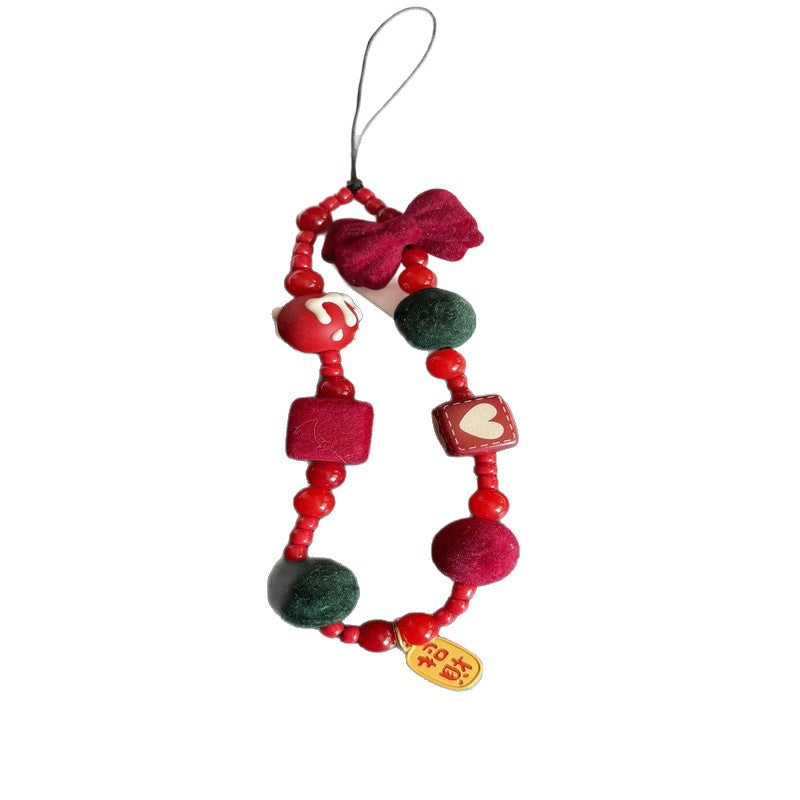 Playful Beaded Phone Charm Kalsten
