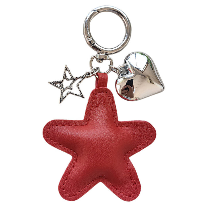 Keychain with star and heart design Kalsten