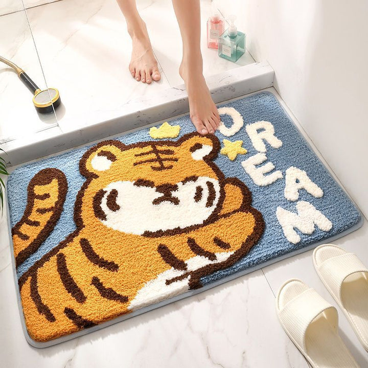 Cute Dog-Themed Bath Mat Kalsten
