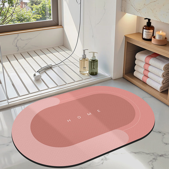 Modern Abstract Bathroom Mat
