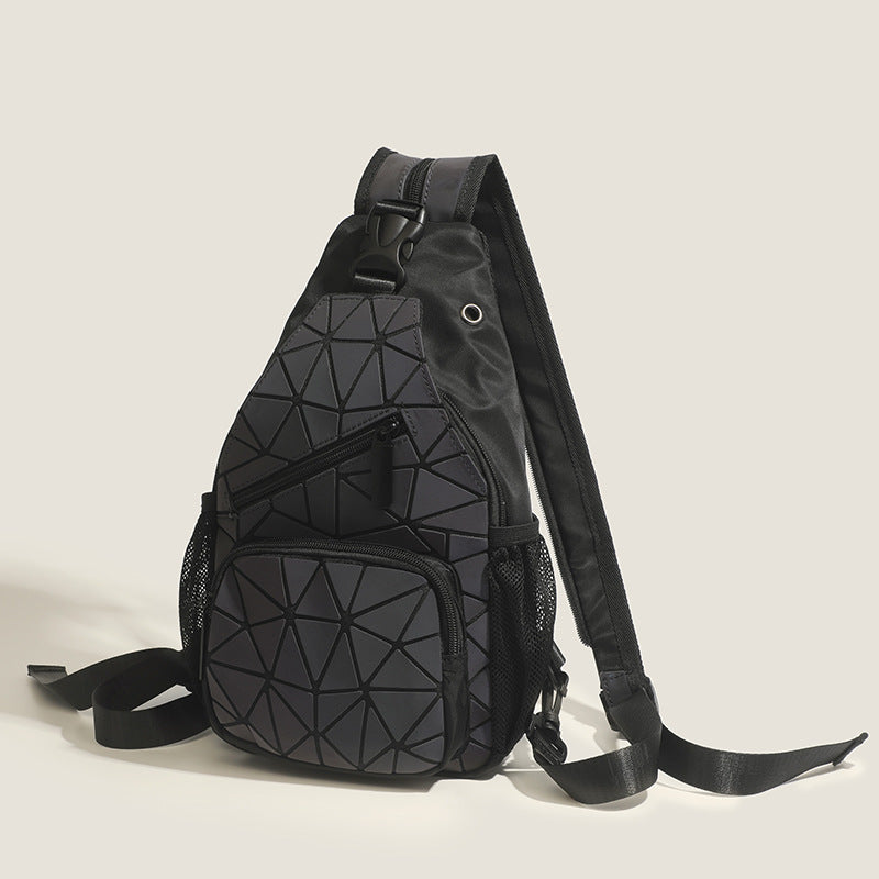 Geometric Patterned Sling Bag
