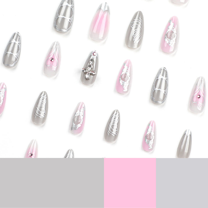 Artistic Nail Art with Noble Decorations Kalsten