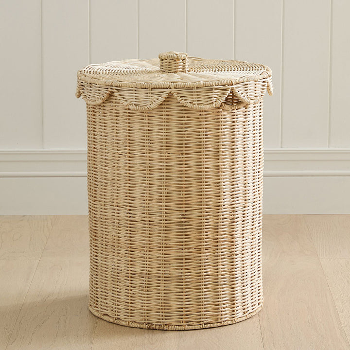 Practical laundry basket with lid Kalsten