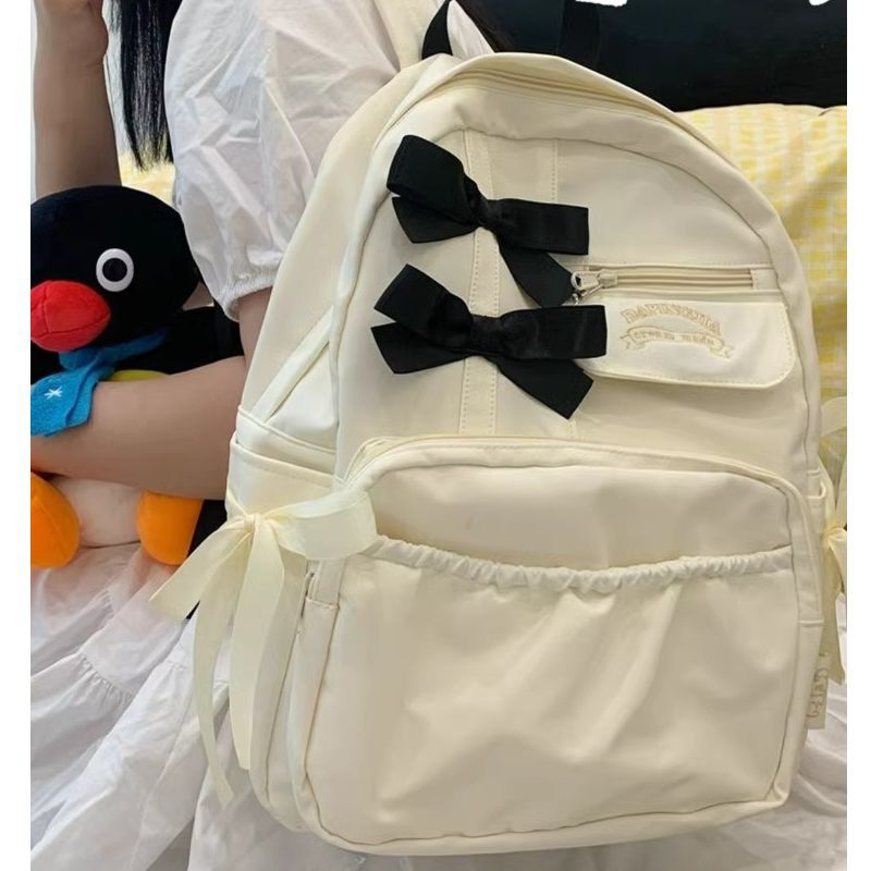 Cute Bow-Detail Backpack Kalsten