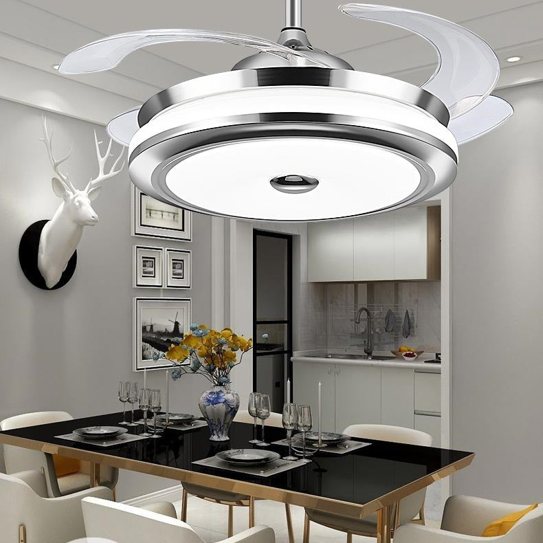 Contemporary Ceiling Fan Light Fixture