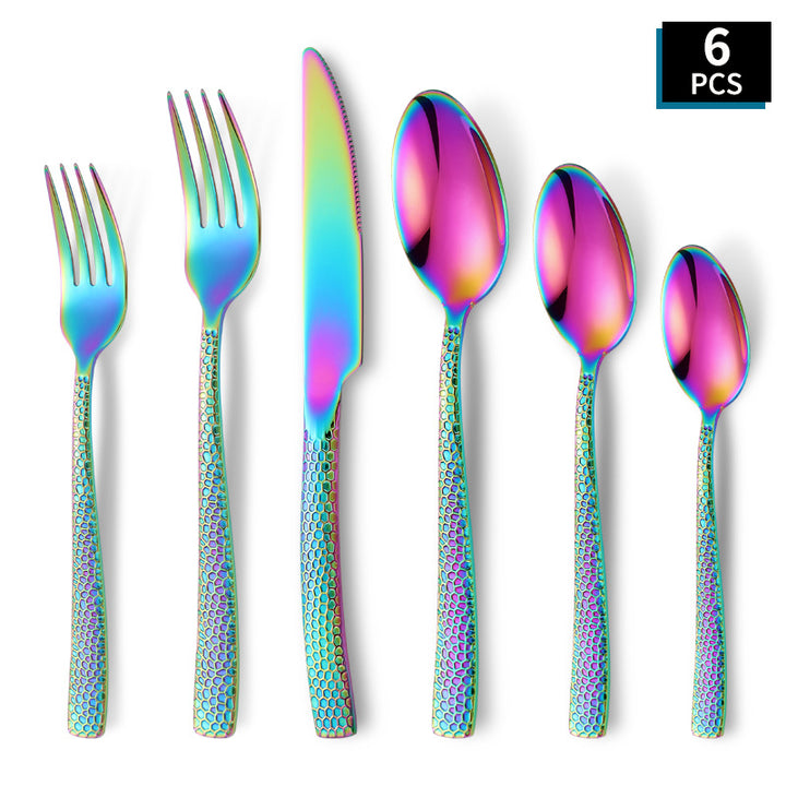 Stylish and Colorful Cutlery Set Made of Stainless Steel Kalsten