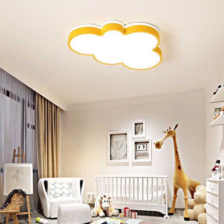 Cloud-Shaped Kid's Ceiling Light