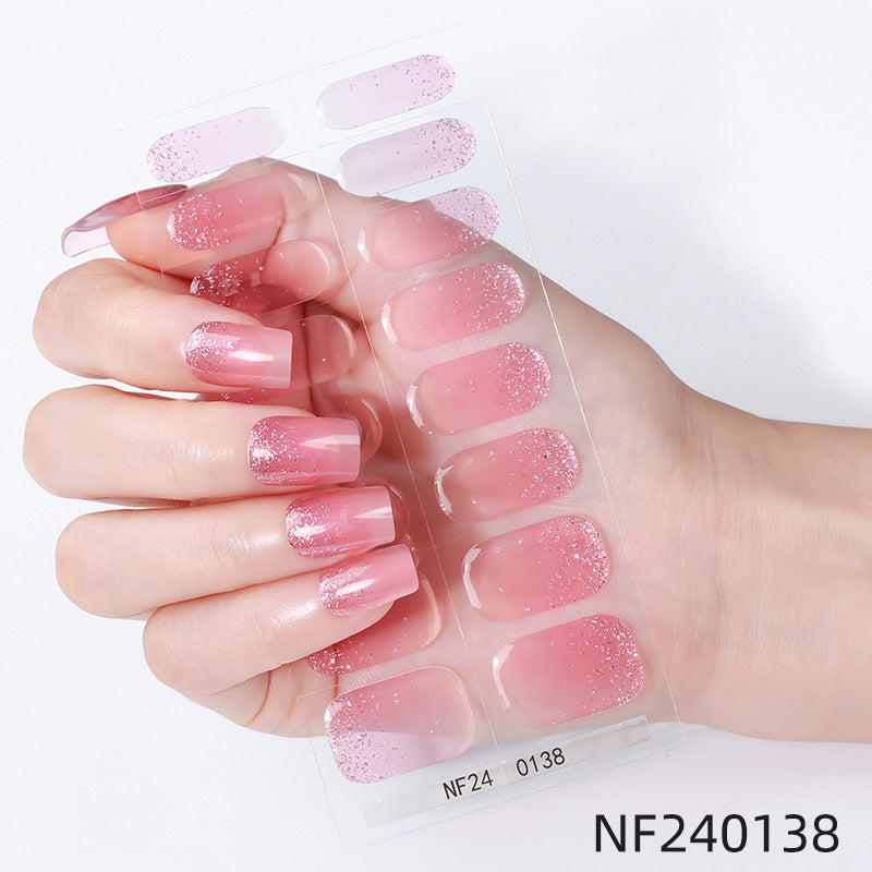Elegant French Tip Nail Wraps