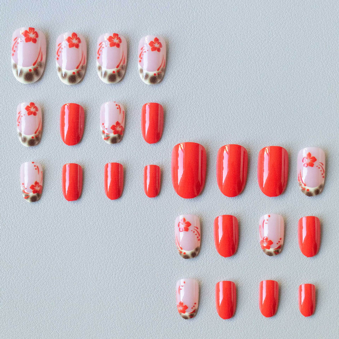 Decorative Floral Nail Art