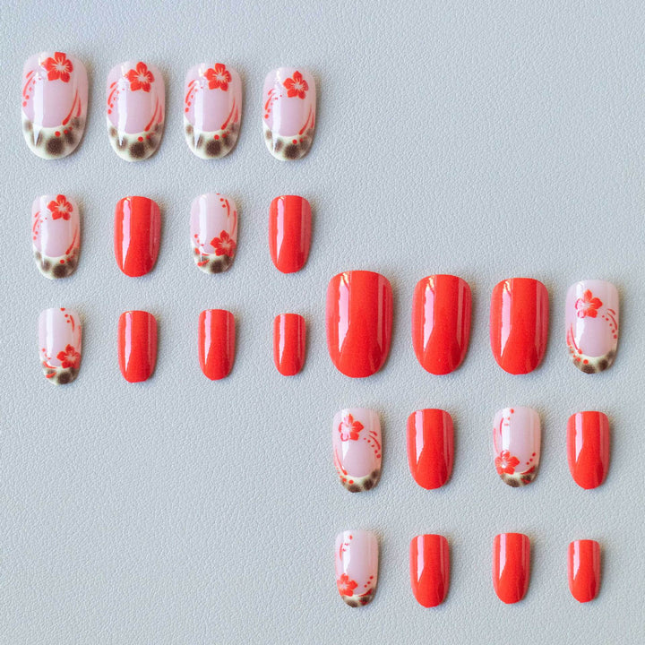 Decorative Floral Nail Art