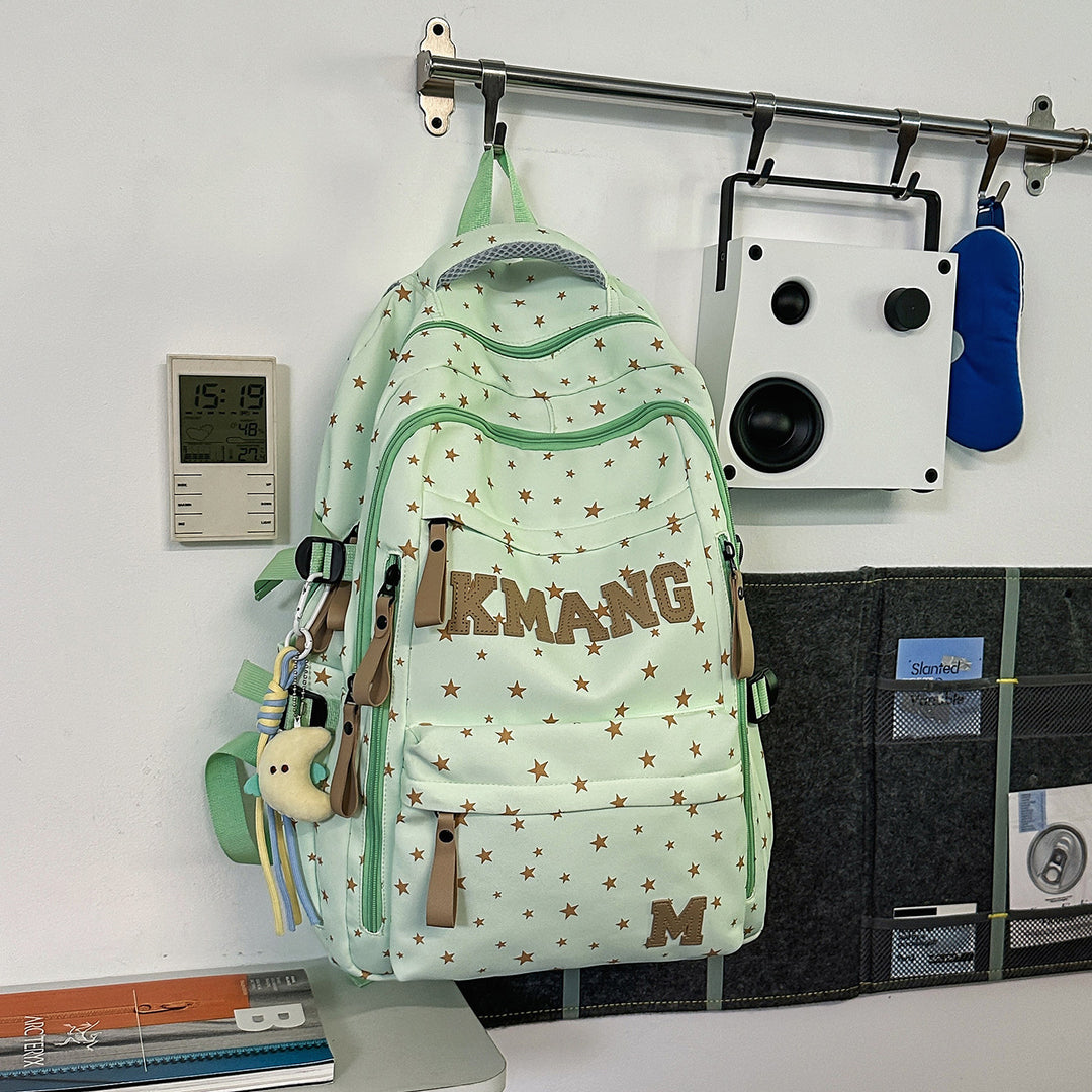 Trendy Star-Patterned Backpack Kalsten