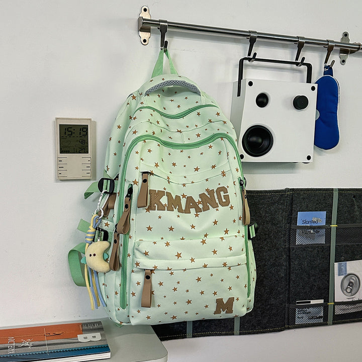 Trendy Star-Patterned Backpack Kalsten