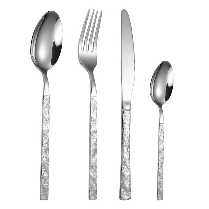 High-quality cutlery set with stylish, textured handle Kalsten