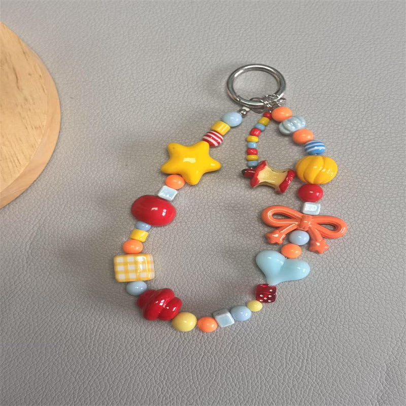 Playful Beaded Charm Keychain Kalsten 1790134757