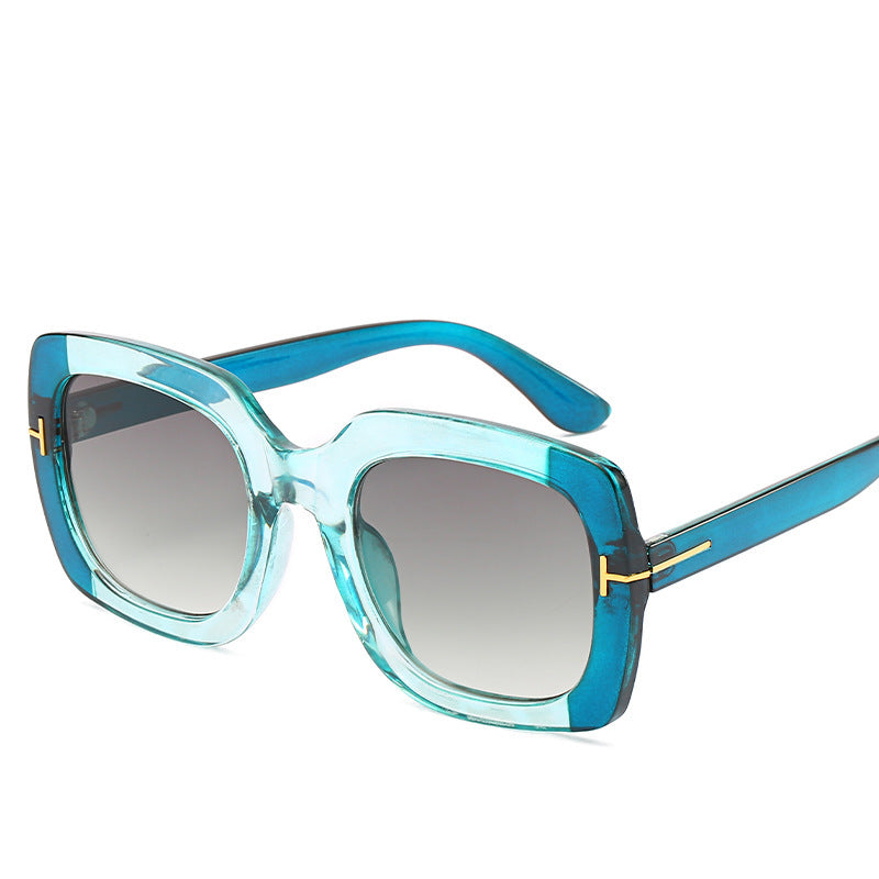 Oversized Fashion Sunglasses with Gradient Lenses Kalsten