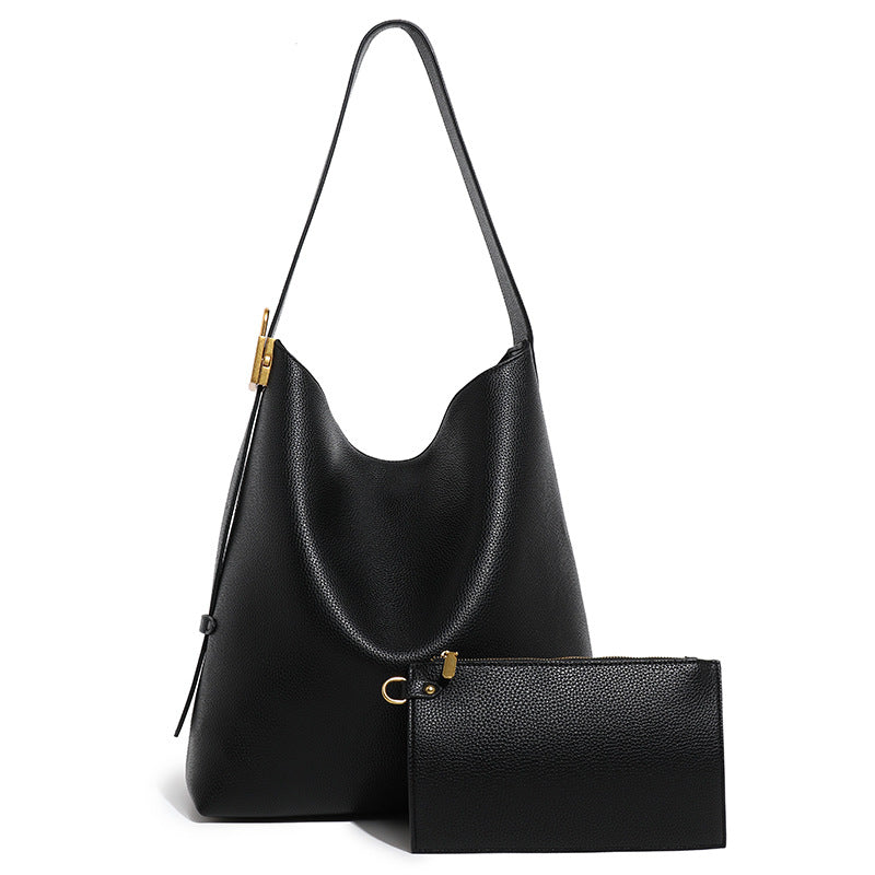 Chic Textured Hobo Handbag