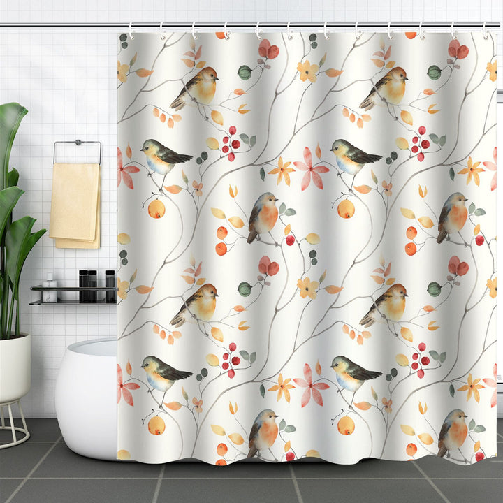 Nature-Inspired Shower Curtain Kalsten