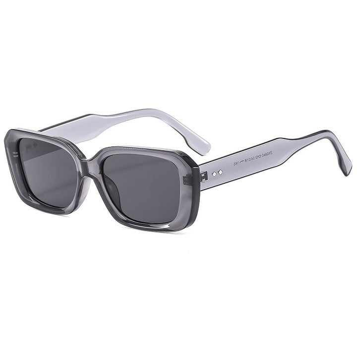 Women's large square sunglasses with robust frame and UV protection Kalsten