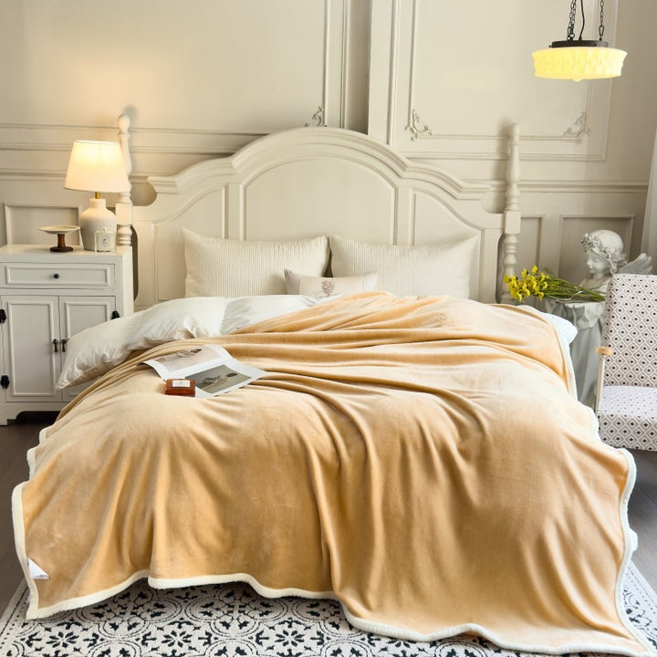 Plush Fleece Throw Blanket Kalsten