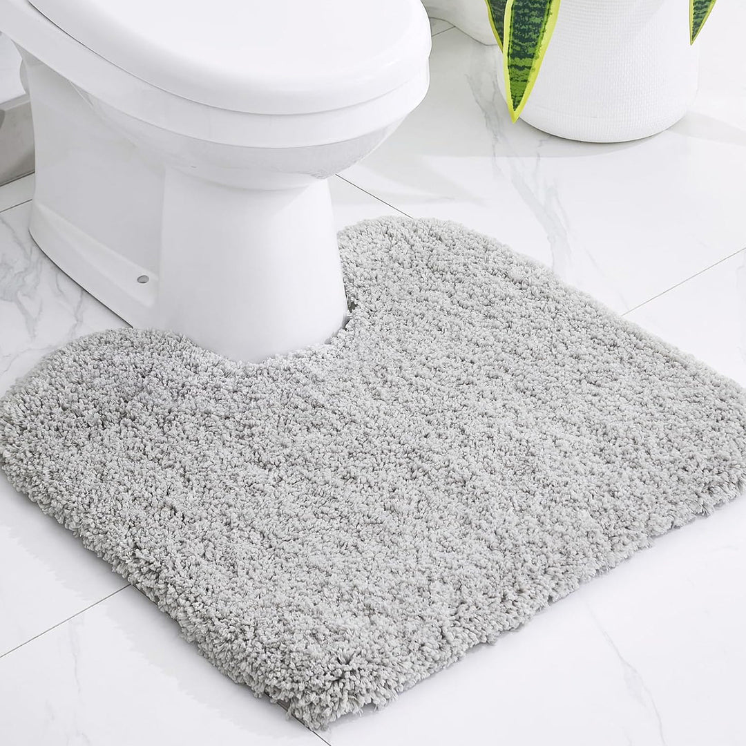 Plush Toilet Rug