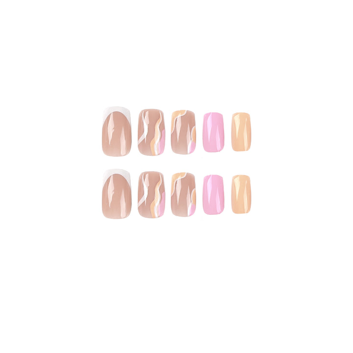 Artful nail art with modern gradients and creative designs Kalsten