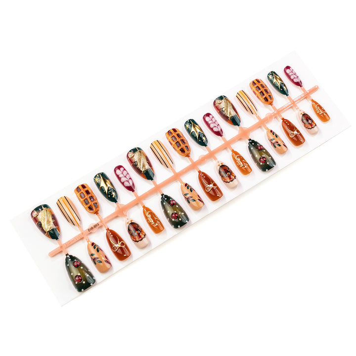 Artistic Seasonal Press-On Nail Art Set Kalsten
