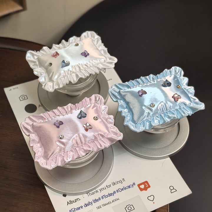 Decorative Ruffled Phone Grip Kalsten