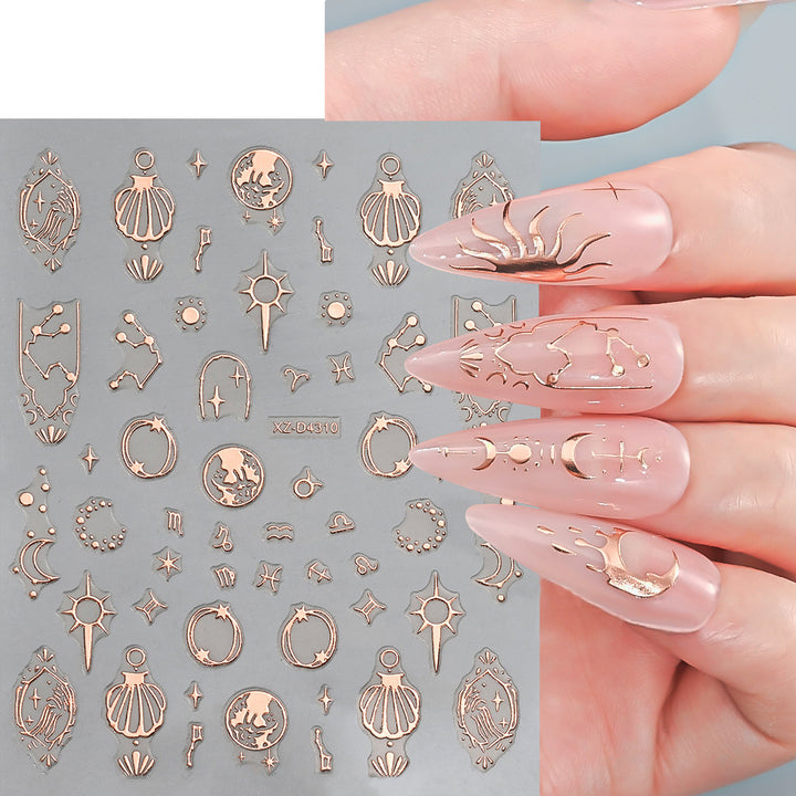Nail Art Decorative Foil Stickers