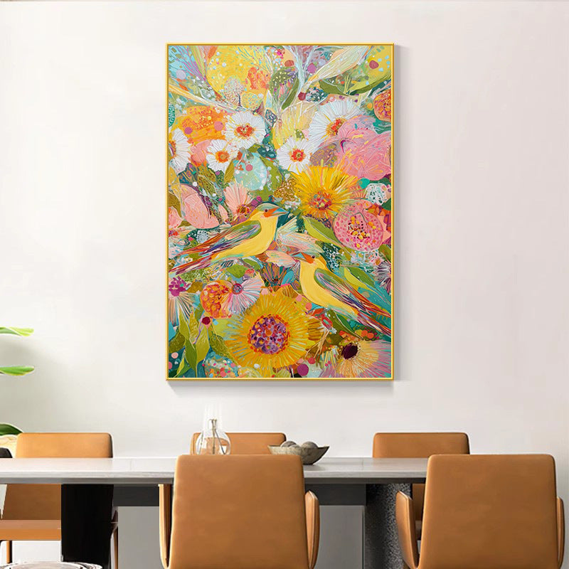 Floral Themed Canvas Wall Art