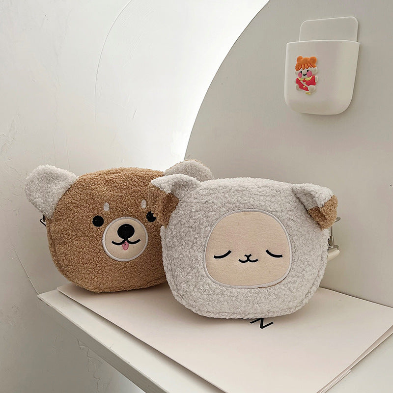 Adorable Cartoon Bear Crossbody Bag