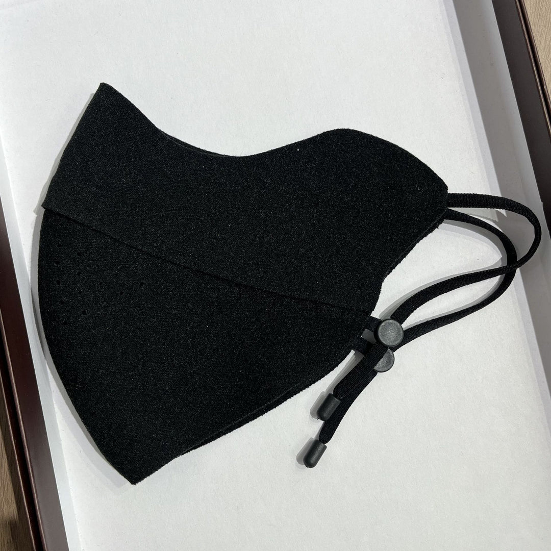 Sueded Reusable Face Mask with Breathable Perforation & Adjustable Ear Loops Kalsten
