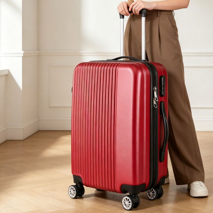 Women's Compact Hard Shell Travel Suitcase Kalsten