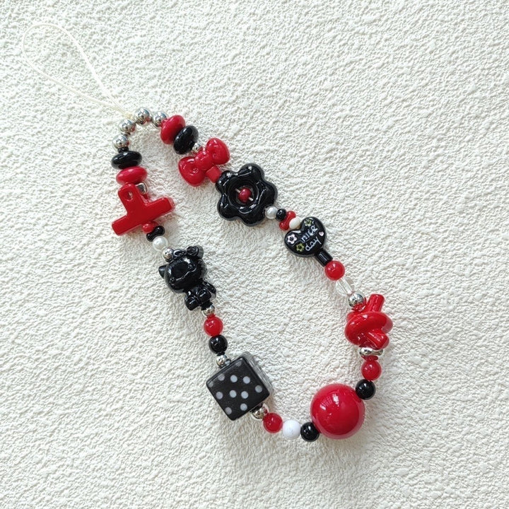 Colorful Themed Beaded Charm Bracelet Kalsten
