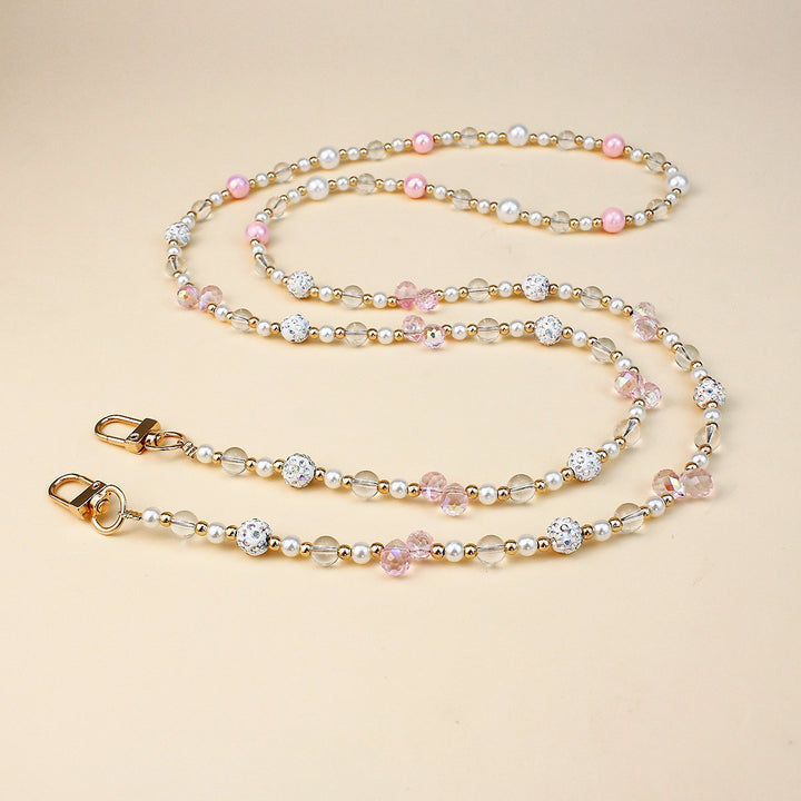Elegant Pearl and Chain Necklace Kalsten
