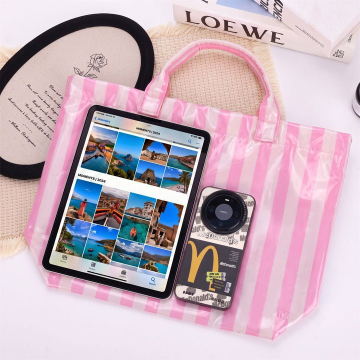 Versatile Laminated Beach Tote Kalsten