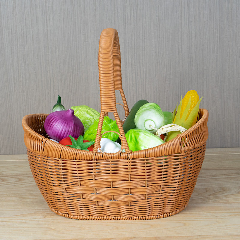 Handwoven Decorative Picnic Basket Kalsten
