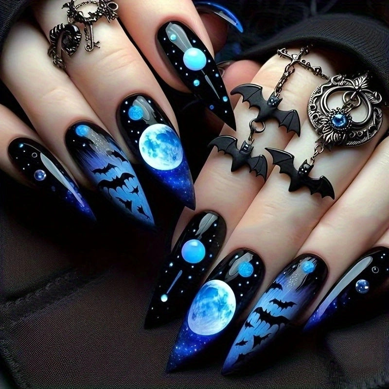 Gothic Fantasy Nail Art