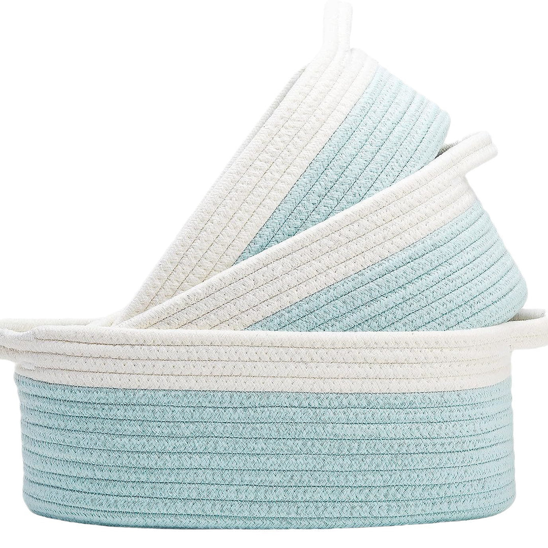 Ladies durable and stylish storage basket in layered look Kalsten