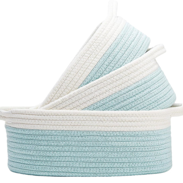Ladies durable and stylish storage basket in layered look Kalsten