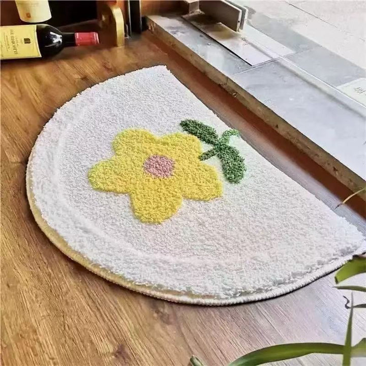 Cute Cat-Themed Bathroom Mat