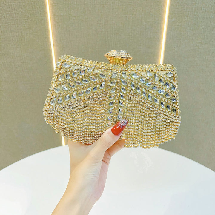 Beaded Crystal Evening Clutch