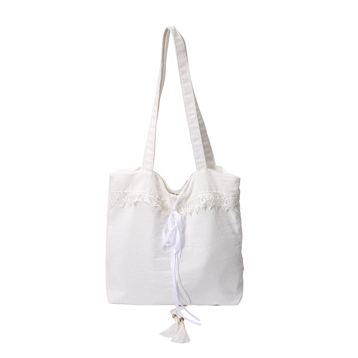 Chic Embroidered Shoulder Tote Bag Kalsten