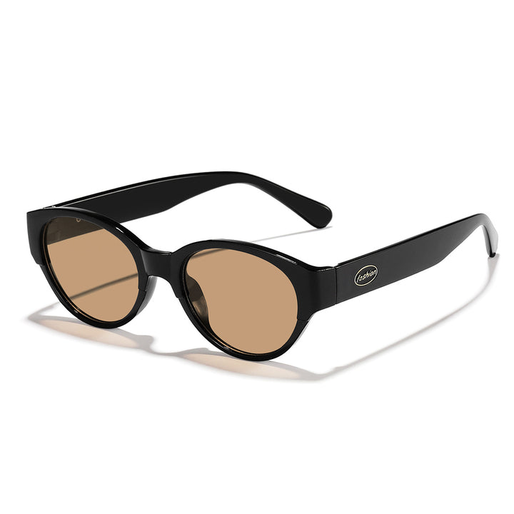 Women's fashionable sunglasses with transparent frame and ergonomic design Kalsten