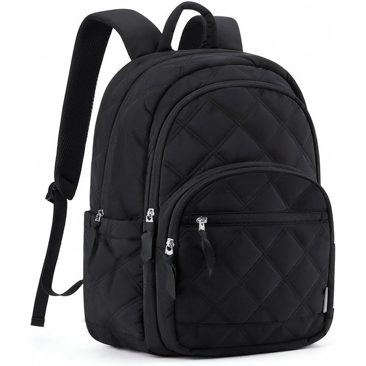 Quilted Backpack with Multiple Compartments Kalsten