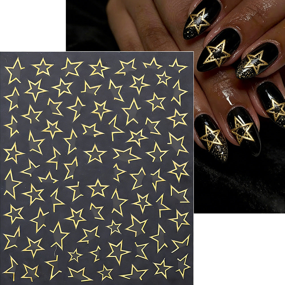 Decorative Star Nail Art Nail Stickers